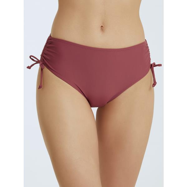 Lucky Brand Solstice Canyon Shirred Hipster Bikini Bottom