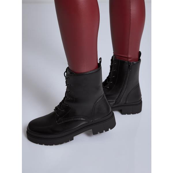 hampton black calais ankle boots