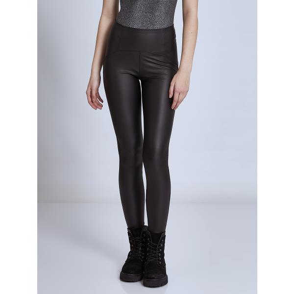 YU & ME FAUX LEATHER LEGGINGS