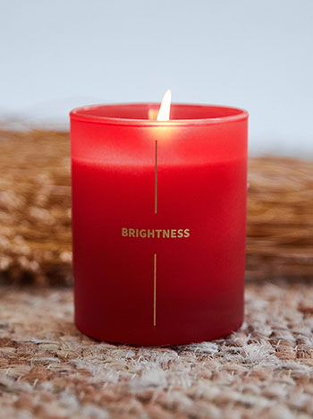 MUSK scented candle 9cm in red