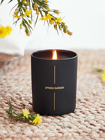 CITRUS FRUITS scented candle 9cm in black
