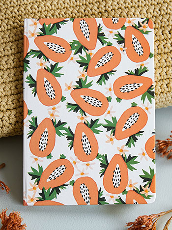 Printed notebook A5 in orange