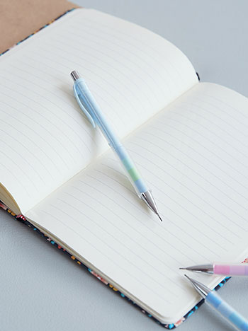 Mechanical pencil in almond green