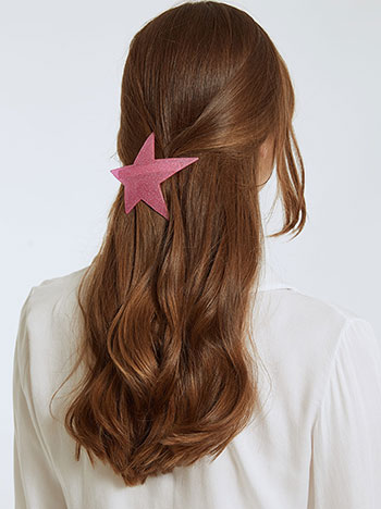 Celestino Τσιμπιδάκι μαλλιών αστέρι με glitter SL1018.A036+3