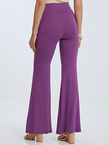 High waist flare in purple, 12.99€