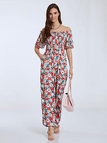 Παντελόνια/Ολόσωμες φόρμες Floral ολόσωμη φόρμα SL1738.1213+3