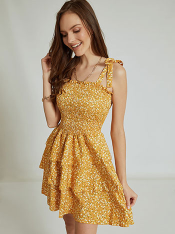 Mini φόρεμα με βολάν SL1738.8307+3