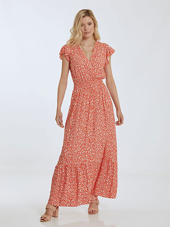 Φορέματα/Maxi Maxi φόρεμα με λουλούδια SL1794.8030+4