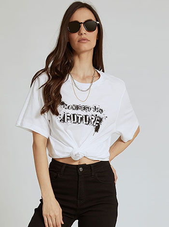 Μπλούζες/T-shirts Unisex T-shirt από βαμβάκι SL2018.4001+1