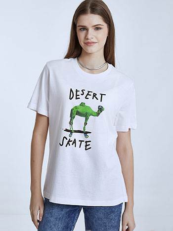 Μπλούζες/T-shirts Unisex T-shirt με καμήλα SL2018.4008+1