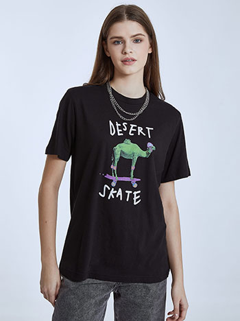 Μπλούζες/T-shirts Unisex T-shirt με καμήλα SL2018.4009+1