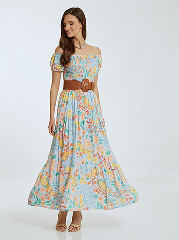 Φορέματα/Maxi Maxi floral φόρεμα SL7633.8039+2