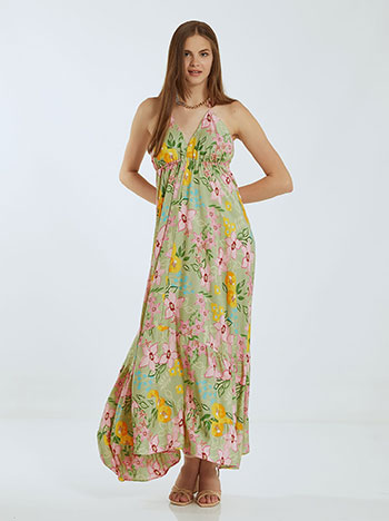 Floral φόρεμα SL7633.8838+2