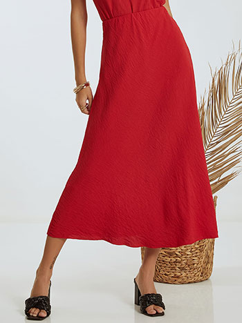 Celestino Midi φούστα με όψη τσαλακωμένου SL7814.2911+2