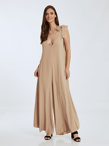 Παντελόνια/Ολόσωμες φόρμες Oλόσωμη φόρμα με ανοιχτή πλάτη SL7885.1161+2