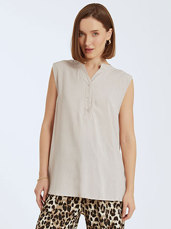 Μπλούζες/Αμάνικες Αμάνικη μπλούζα με βαμβάκι SL7912.4013+6