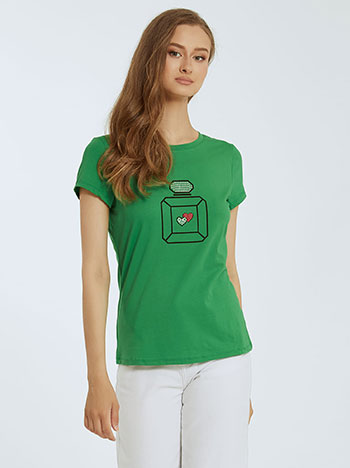 Μπλούζες/T-shirts T-shirt με άρωμα SL7958.4038+4