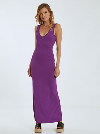 Celestino Maxi φόρεμα με V πλάτη SL8857.8001+5