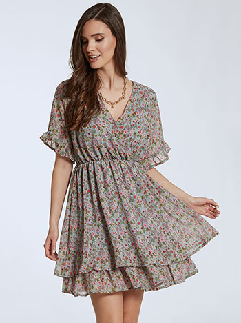 Φορέματα/Mini Floral mini φόρεμα SL9856.8180+2