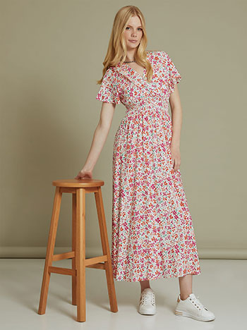 Φορέματα/Maxi Floral φόρεμα SL9856.8181+1