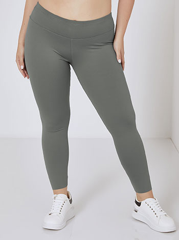 High waist legging in grey