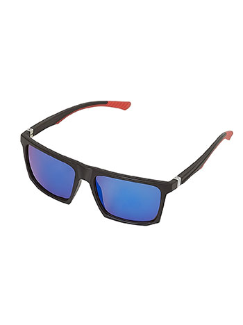 Unisex γυαλιά ηλίου με ματ σκελετό σε μπλε
