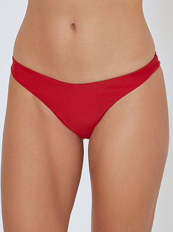 Brazilian bikini bottom in red