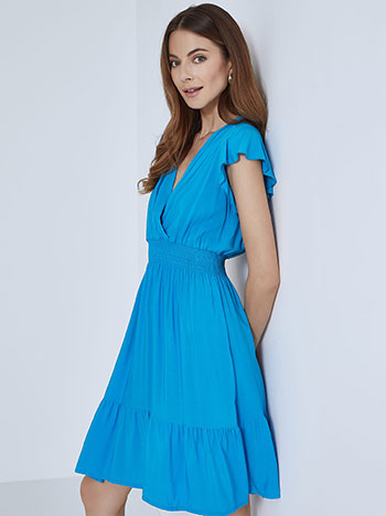 Φορέματα/Mini Κρουαζέ mini φόρεμα με βολάν SM1794.8071+3