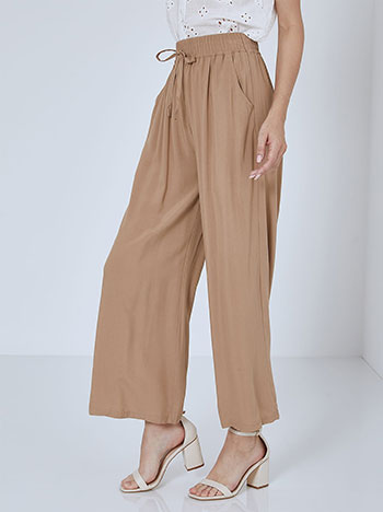 Παντελόνια/Παντελόνες Βαμβακερή παντελόνα με ελαστική μέση SM7949.1879+2
