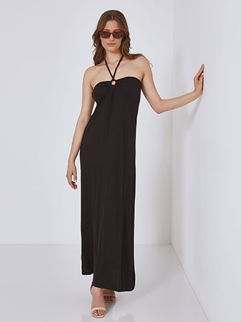 Φορέματα/Maxi Φόρεμα με διακοσμητικό κρίκο SM8902.8001+2