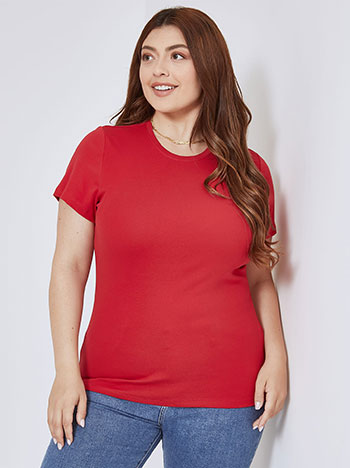 Top with cotton in red