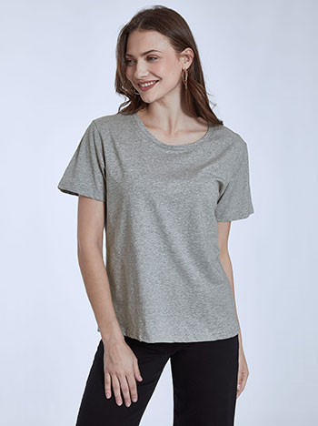 Μπλούζες/Κοντομάνικες T-shirt με βαμβάκι SM9844.4333+3