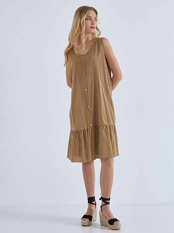 Φορέματα/Midi Φόρεμα με διακοσμητικά κουμπιά SM9856.8271+6