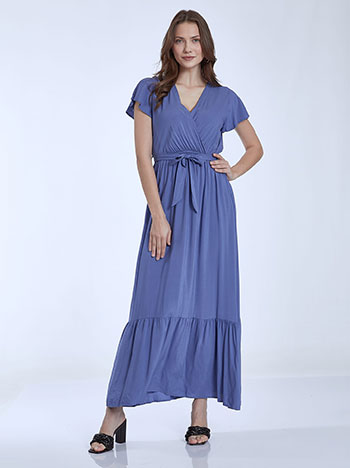 Φορέματα/Maxi Maxi φόρεμα με αποσπώμενη ζώνη SM9856.8288+5