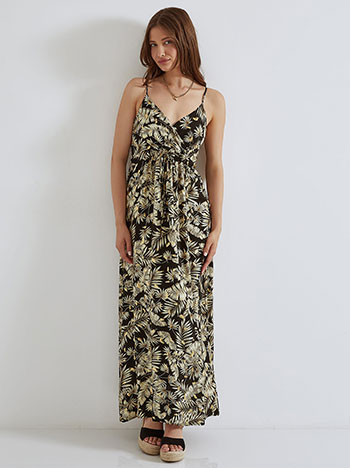 Φορέματα/Maxi Φόρεμα με μεταλλιζέ λεπτομέρειες SM9856.8333+1