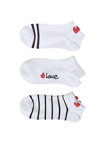 3 pack socks with cotton in set 4