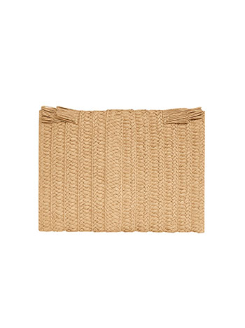 Clutch in dark beige - Pose2
