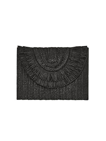 Clutch in black - Pose1