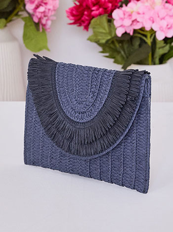 Clutch in dark blue - Pose0