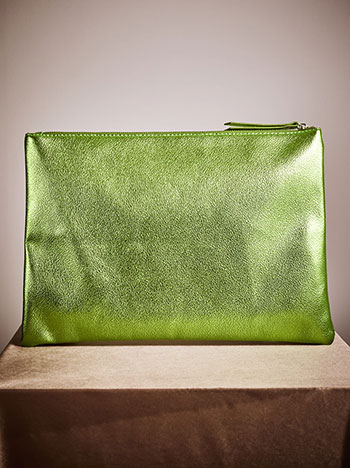 Bag metallic in light green - Pose0