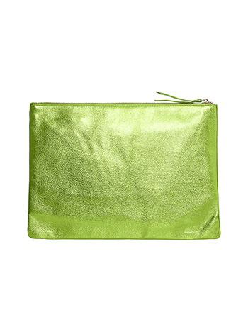Bag metallic in light green - Pose1