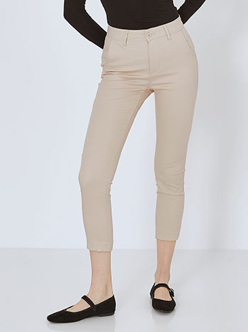 Office trousers in beige