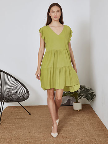 sachin and babi light blue dress womens olive green ribbed bodycon dress long sleeve round