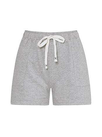 Shorts cotton in grey - Pose1