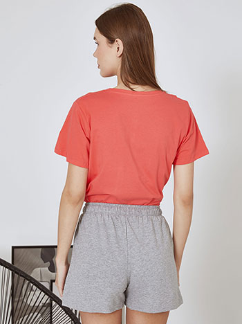 Shorts cotton in grey - Pose3