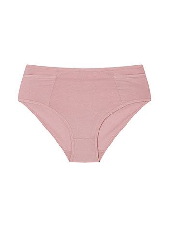 Brief with cotton in dusty pink