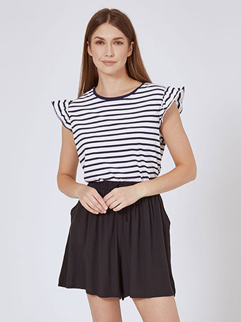 Shorts cotton in dark blue