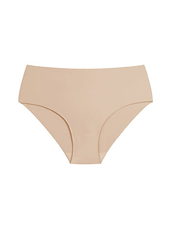 Brief high waisted seamless in dark beige