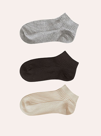 3 pack of socks monochrome in set 2