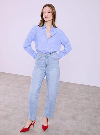 Balloon jeans in blue